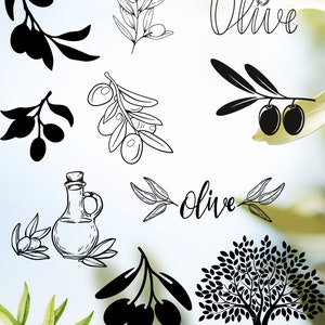 Etiquetas de armazenamento básicas, digitais, óleos, azeitonas, azeite, óleos e vinagre, etiquetas personalizadas, svg, png