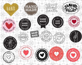 Font, digital font, handmade, handmade, made by myself, 20 different files, made with love, SVG, PNG, new, set bundle