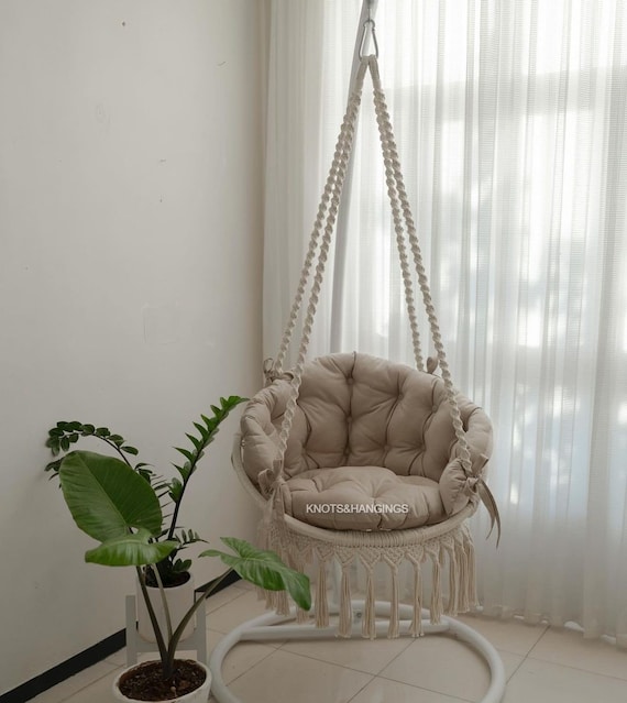 swing chair boho chair bedroom