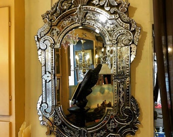 Handmade Luxury Mirror Interior Decor Luxury Mirror, Venetian Mirror Italian Style Wall Mirror, Living Room Mirror, Mirror Wall Decor