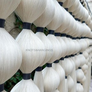 Large Macrame Wall Hanging, Handcrafted Cotton Artisan Handmade Decor Art Handwoven Boho Decor