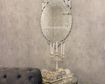 ヴィンテージ ベネチアン ムラーノガラス ミラー - 1950年代の