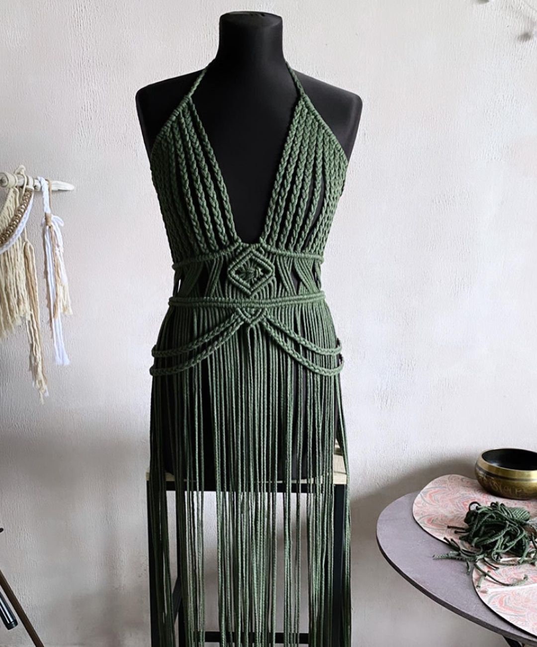 Handmade Macrame Dress