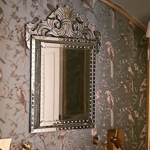 Handmade Venetian Mirror | Luxury Wall Mirror | Antique Style Mirror | Baroque Decor | Elegant Home Wall Art