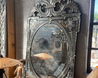 Large Mirror, Regal Venetian Mirror Italian Style Wall Mirror, Living Room Mirror, Mirror Wall Decor, interior decor
