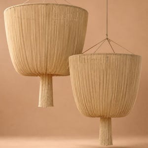 Luxury Handmade Macrame Chandelier, Statement Ceiling Light for Villas, Wedding Venues and Boutique Hotels