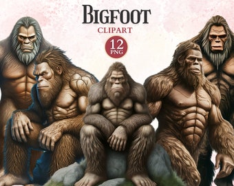 Bigfoot Clipart, Sasquatch Clipart, Yeti Png, Mythical Creature, Monster Png, Mythology Beast, Mythological Animal, Journal, Transparent Png