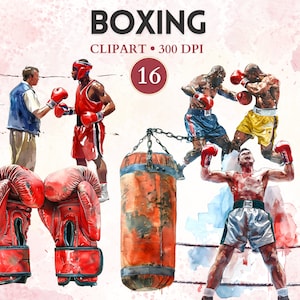 Boxeo Clipart, Boxeo Png, Guantes De Boxeo, Boxeador Png, Artes Marciales, Fighting Clipart, Combate Deportivo, Imagen Deportiva