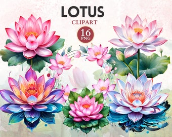 Lotus Flower Clipart, Lotus Png, Yoga Clipart, Mindfulness, Mindful, Meditation Png, Meditative Image, Sport Graphics