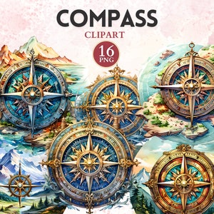 Compass Clipart, Hiker Png, Hiking Clipart, Explore Png, Travel Icons, Mountain Vector, Hiking Graphics, Sport Image