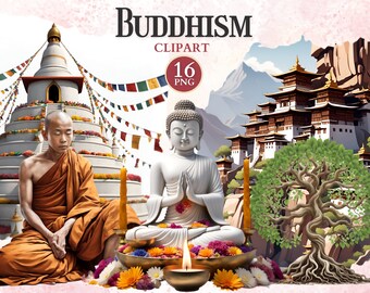 Buddhism Clipart, Buddha Silhouette, Meditation Clipart, Yoga Clip Art, Meditation Graphics, Lotus Vector, Buddha Png