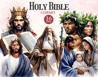 Holy Bible Clipart, Jesus Png, Faith Cut File, Catholic Icons Digital, Lamb of God, Bible Character, Biblical Clipart