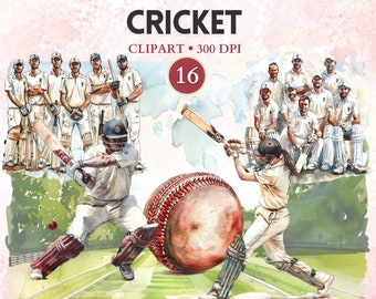 Cricket Clipart, Cricket Png, Sport Clipart, Sport Picture, Sport Image, Transparent Background