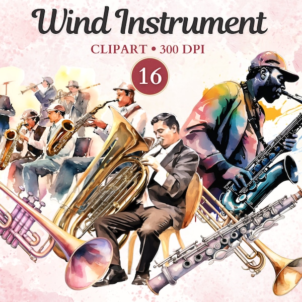 Wind Instrument Clipart, Musical Instrument, Brass, Music Clipart, Music Png, Musician, Orchestra, Marching Band