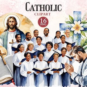Katholieke clipart, kerk clipart, Bijbel png, Jezus png, christelijk pictogram, katholieke iconen digitaal, kruis grafisch