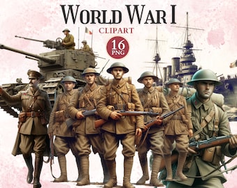 World War 1 Clipart, Military Clipart, Soldier Png, Army Png, Tank