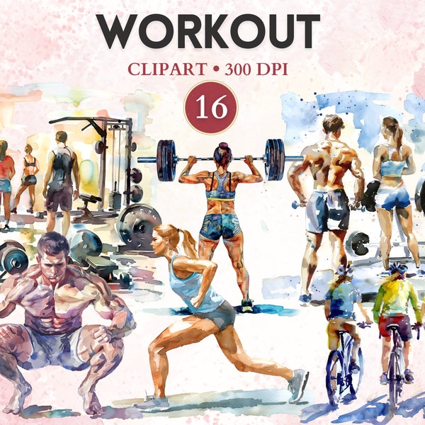 Workout Clipart, Gym Png, Barbell Png, Exercise Clipart, Strenght Training, Muscle, Fitness, Sport Graphics, Sport Image