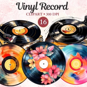 Imágenes prediseñadas de discos de vinilo, discos de vinilo png, reproductor de música, música clásica, música retro, imágenes prediseñadas de música, música png