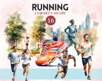 Running Clipart, Running Png, Runner Clipart, Exercise, Athletics, Jogging, Marathon Png, Sport Picture, Sport Image