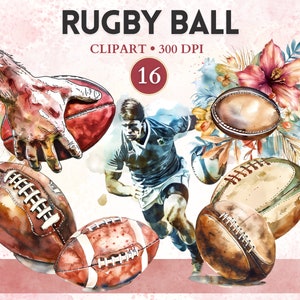 Clipart ballon de rugby, ballon de rugby png, clipart football, ballon de football, photo de sport, image de sport