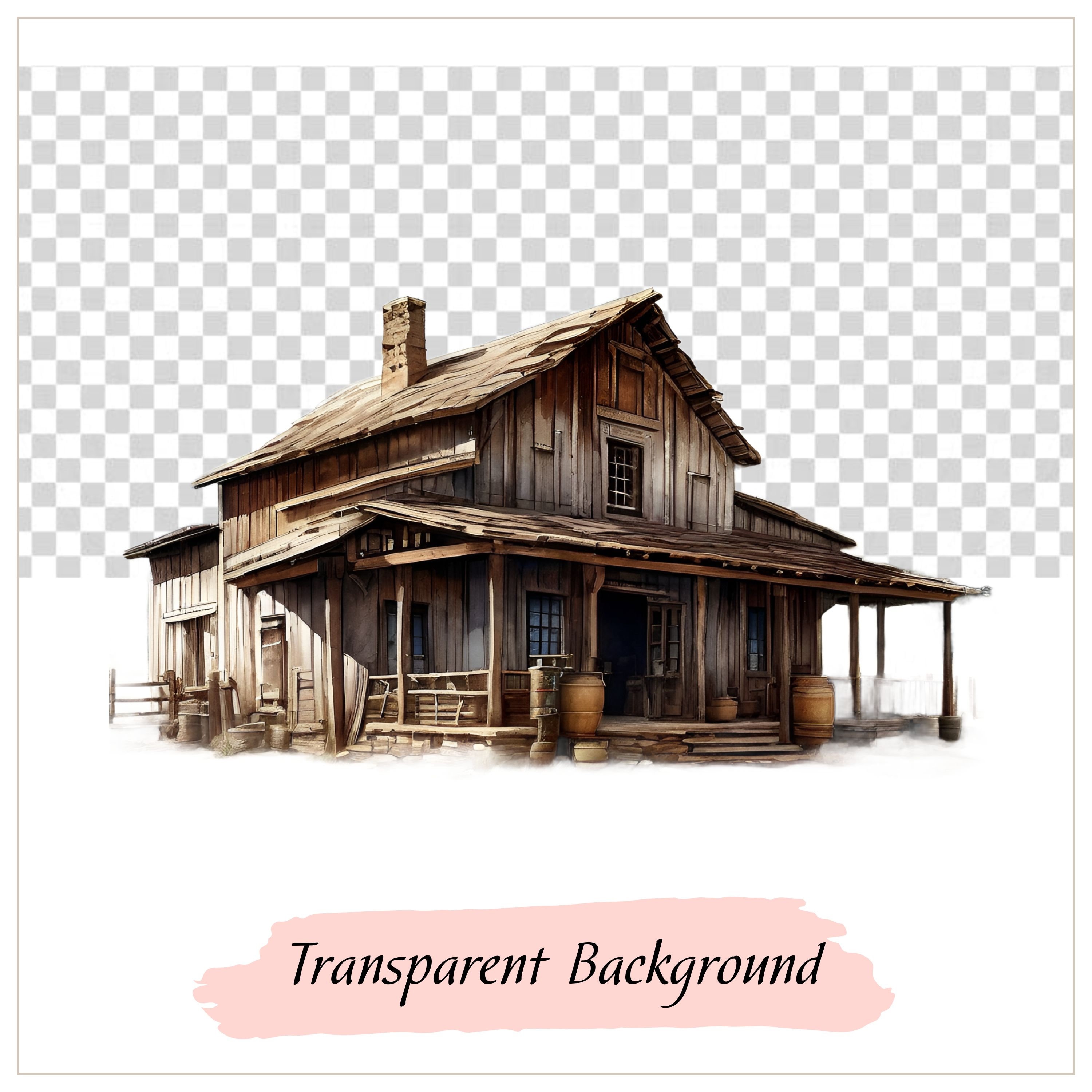 Ranch Clipart, Ranch Image, Western Clipart, Cowboy Png, Wild West Png ...