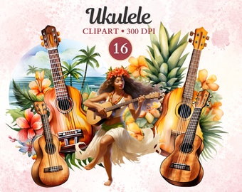 Ukulele Clipart, Ukulele Png, Musician, String Instrument, Musical Instrument, Music Clipart, Music Png, Sublimation