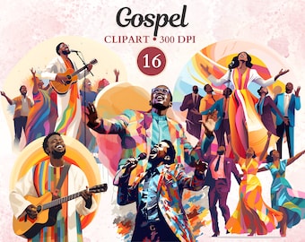 Gospel clipart, gospelmuziek, kerk png, gebed clipart, bijbels, Afro-Amerikaanse muziek, muziek clipart, muziek png