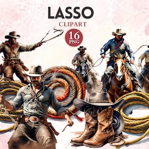 Lasso Clipart, Bull Riding, Rodeo Clipart, Cowboy Vector, Bull Design, Western, Rodeo Graphics, Country Graphics