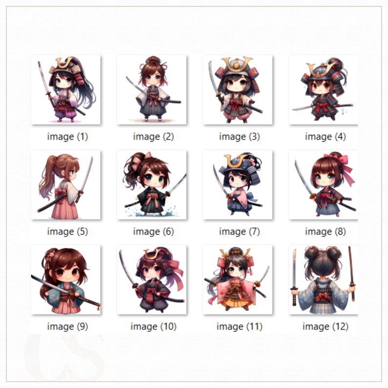 Imágenes Prediseñadas De Chica Samurai, Cultura Japonesa, Arte Guerrero Femenino, Kimono Png, Símbolos Culturales, Arte Cultural, Muñecas Clipart, Diseños Asiáticos imagen 3