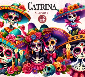 Bannières Dia De Los Muertos Lot De 3 - Décoration Fête Mexicaine, Halloween, Cinco De Mayo - Crânes Multicolores
