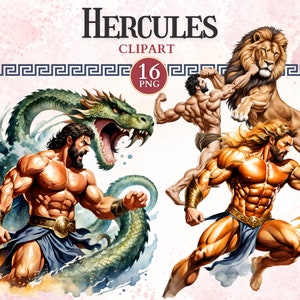 Clipart Hercule, Hercule Png, Dieu Grec, Créature Mythique, Clipart Mythique, Personnages Animés, Mythologie Grecque