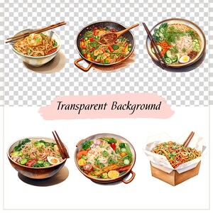 Noodles Clipart, Chinese Food, China Clipart, Asian Cuisine, Asian Food ...