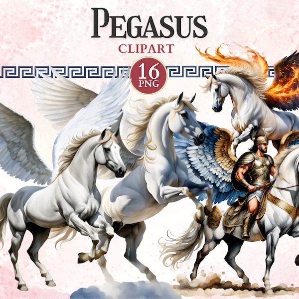 Pegasus Clipart, Mythical Creature, Pegasus Vector, Fantasy Figur, Greek Mythology, Hercules Png, Flying Horse