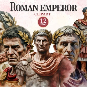 Roman Emperor Clipart, Julius Caesar, Ancient Rome Clipart, Italy Clipart, Colosseum Png, Historical Figure, Roman Image, Junk Journal