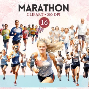Marathon Clipart, Marathon Png, Running Png, Runner Clipart, Athlete, Athletics, Exercise, Sport Picture, Sport Image