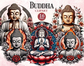 Buddha Clipart, Buddha Silhouette, Meditation Clipart, Yoga Clip Art, Meditation Graphics, Lotus Vector, Lotus Cut File