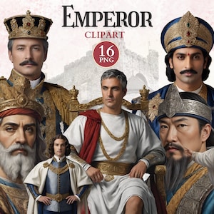 Emperor Clipart, King Clipart, Medieval King, Medieval Image, Royalty Png, Middle Ages, Historical Png, Scrap Book