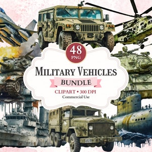 Military Vehicle Clipart Bundle, Air Force, Air Craft, Airplane Png, Navy, Tank Png, Army Png, Army Image, Military Clipart, Veteran Day