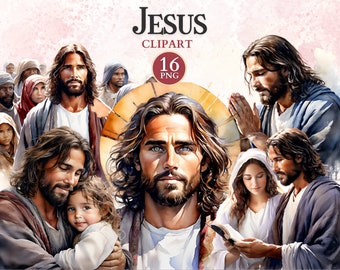Jesus Clipart, Bible Png, Jesus Png, Faith Cut File, Catholic Icons Digital, Lamb of God, Bible Character