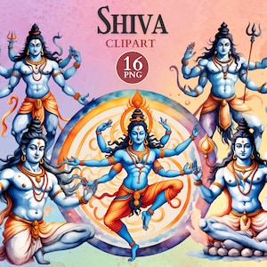 Shiva Clipart, Diwali Clipart, Cultural Symbols, Hindu Deity, Cosmic Dancer, Hindu God, Shiva Parvati, Cosmic Dancer