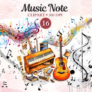 Clipart muzieknoot, muzieknoot png, symfonie, bladmuziek, muzieksymbool, muziekclipart, afbeeldingen muzieknoten