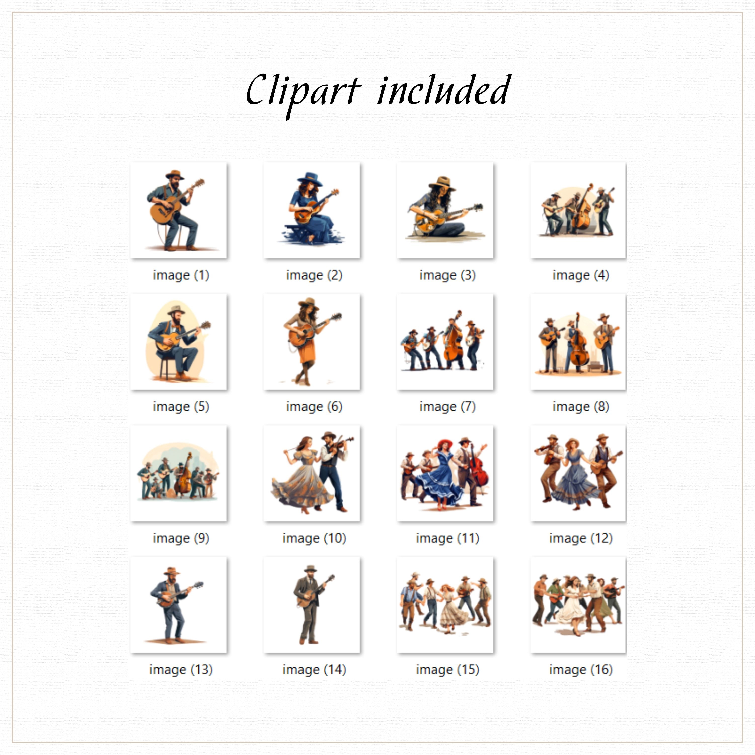 Bluegrass Clipart, Bluegrass Music, Musician Png, Wild West, American ...