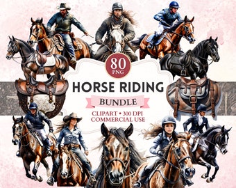 Clipartbundel paardrijden, clipart ruiter, paardrijden, paardensport png, paard png, sportafbeeldingen