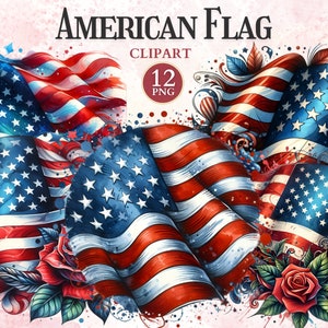Clipart de bandeira americana, gráficos do Dia da Independência, vetor de bandeira americana, estátua da liberdade, simbolismo, águia americana png, história dos EUA