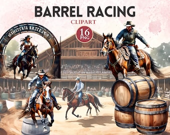 Barrel Racing clipart, paardrijden clipart, paardrijden, paardensport png, paard png, sportafbeeldingen, sportafbeelding