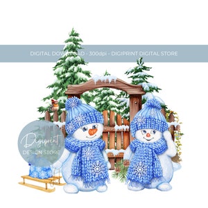 クリスマス雪だるま PNG、昇華デザイン、インスタントデジタルダウンロード、雪だるまクリップアート、ホリデークリップアート、クリスマスデジタル PNG
