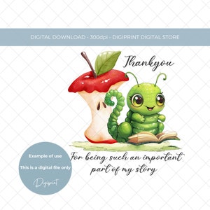 Sublimação de leitor ávido PNG, apreciação do professor PNG, professor obrigado por fazer parte clipart, final do período escolar obrigado imagem do professor