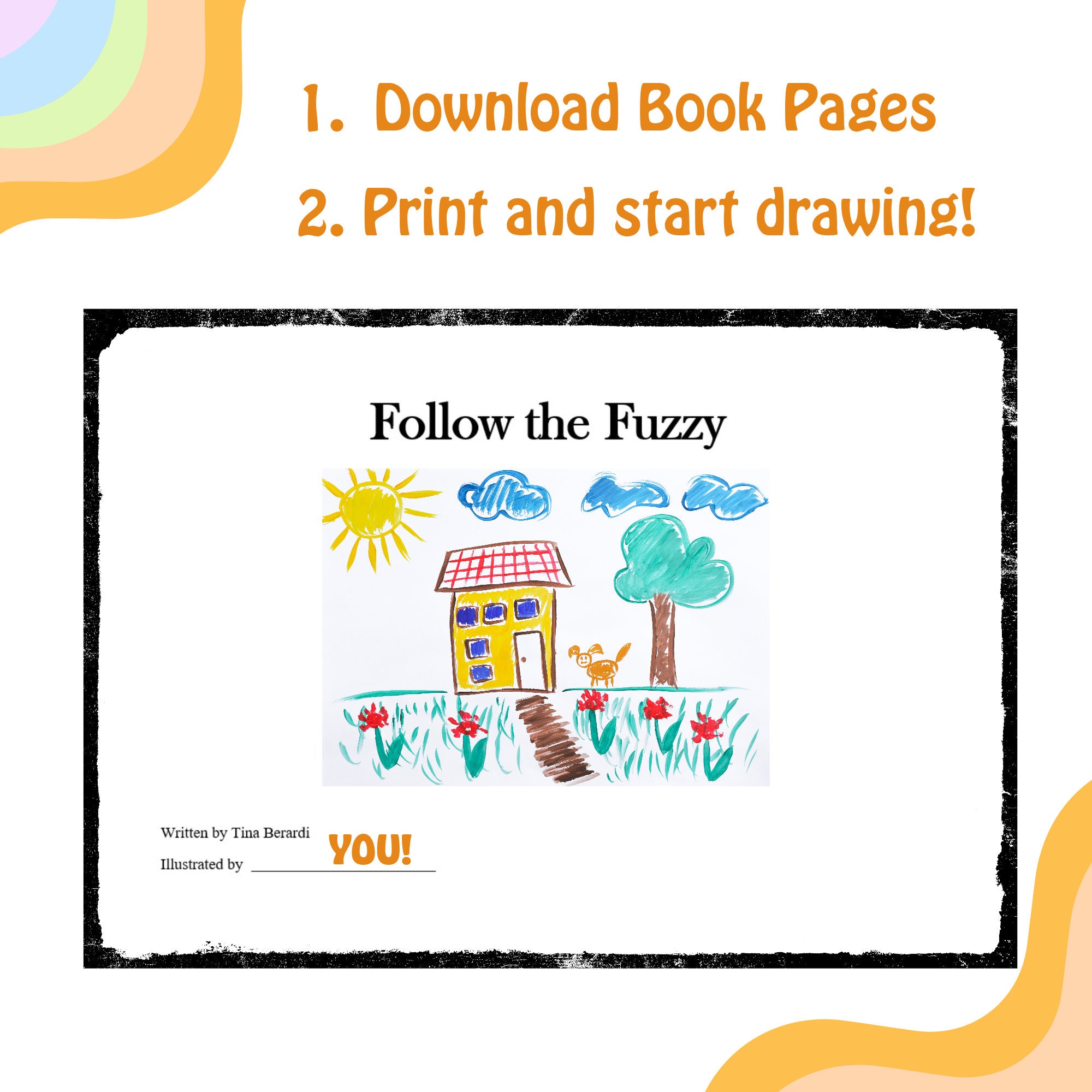 Create Your Own Picture Book Etsy