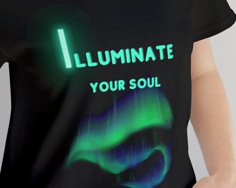 Inner Light Tee: Embrace self-love with our uplifting, soul-searching tshirt – Illuminate your soul with ease!