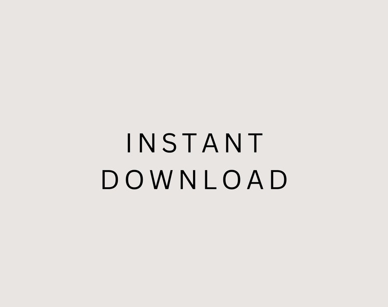 instant download
